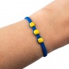 Niebiesko-żółta bransoletka BA3750